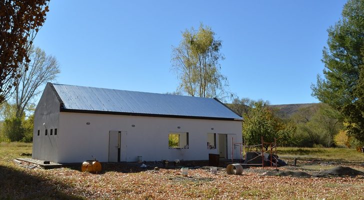 Importante avance de obras en la Estación Agrozootécnica de Campana Mahuida