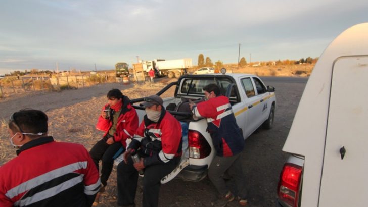 Mineros cortan la Ruta 22 y analizan endurecer la protesta