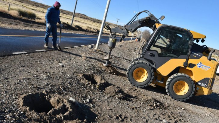 Zapala avanza en los primeros pasos para la forestación de la bicisenda