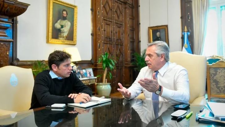 Se volvió a tensionar el vínculo entre Alberto Fernández y Axel Kicillof y el Frente de Todos no logra aplacar las internas